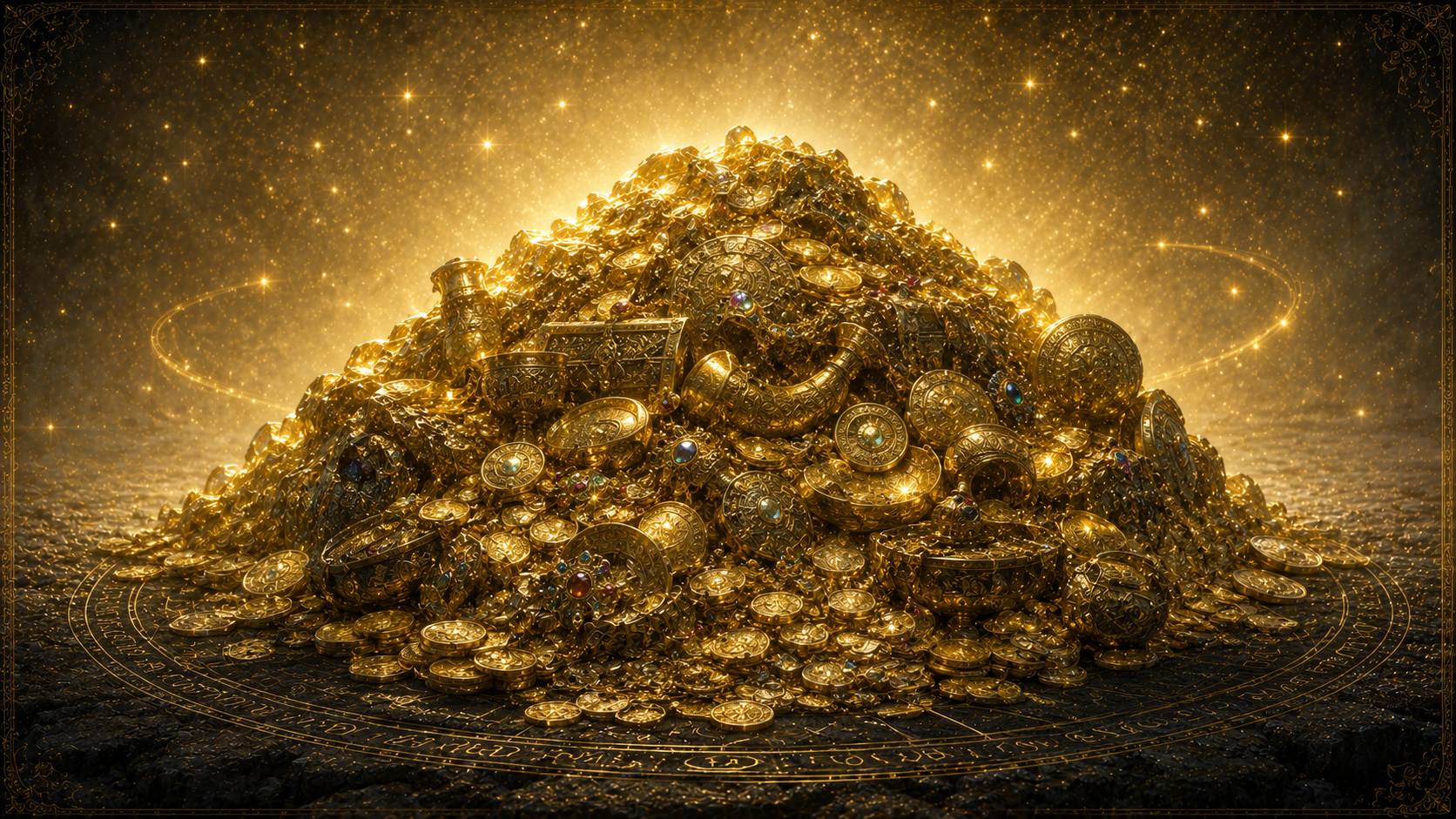 ニーベルングの黄金（北欧・ドイツ伝承）イメージ