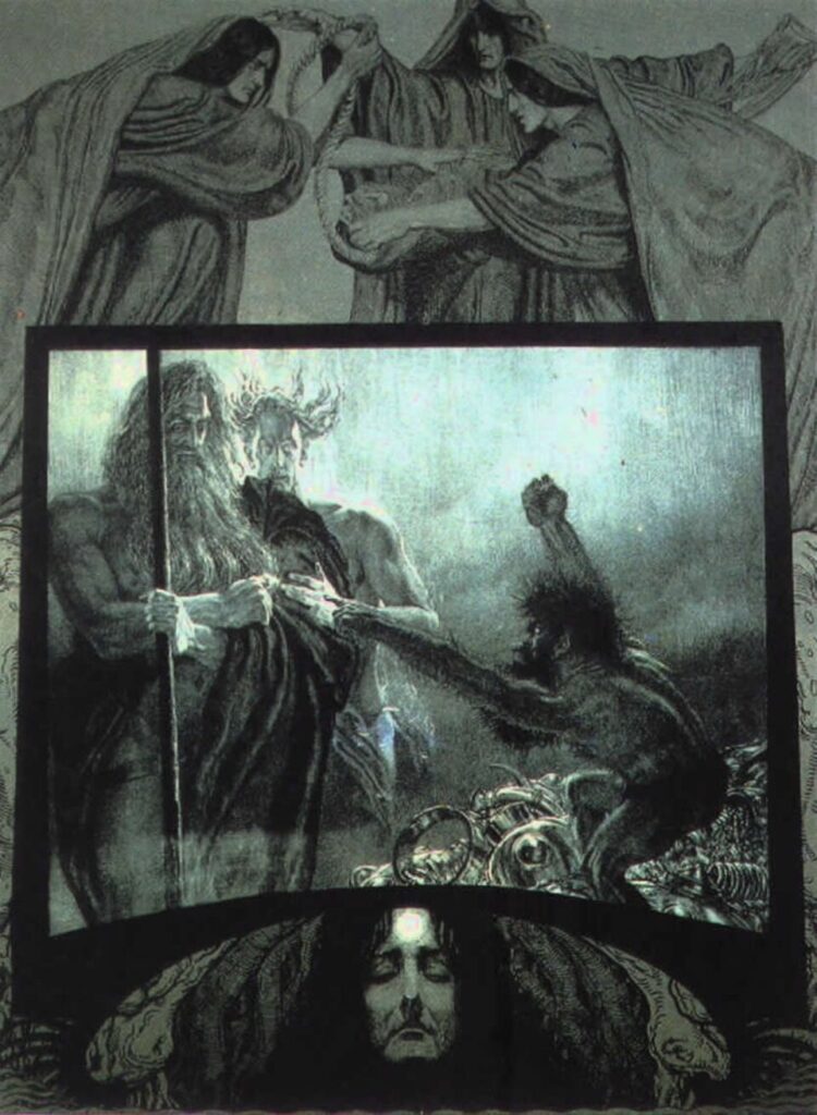 Andvari by Franz Stassen（1914年）