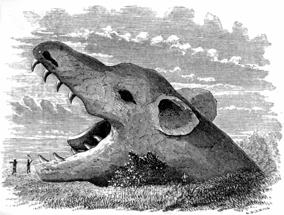 Fenrir (Manual of Mythology).（1874年）